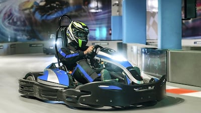 Ekart Zabeel users can have their lap times recorded via the vehicle’s smart technology and shared online. Courtesy Ekart Zabeel