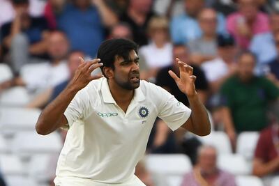 Ravichandran Ashwin struggled to make an impact with the ball in Southampton. AFP