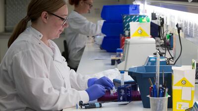 About 140 scientists will began working on cures for rare diseases in the labs when the Centre first opened. The National