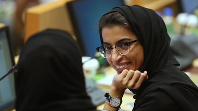 Leading the way: Noura Al Kaabi chief executive of Twofour54. Delores Johnson / The National