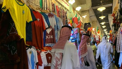 The souq has been a hive of activity throughout a memorable World Cup.