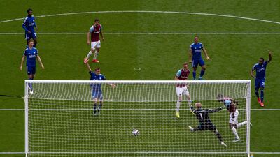 Jonny Evans 5 – Struggled playing the high line and the defence overall nervy throughout. Played Bowen onside for the second and was unable to catch the forward once he made his way through. Getty