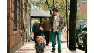 A reader takes issue with one of the jokes in the Seth MacFarlane film Ted, starring Mark Wahlberg. Courtesy Gulf Film