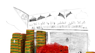 Al Neil Vegetables and Fruit Company, Al Mina. Cath Donaldson