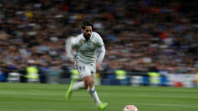 Real Madrid midfielder Isco in action. Sergio Perez / Reuters