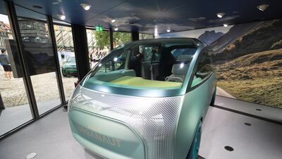 Mini has plans to put its Urbanaut concept into production within five years. Reuters