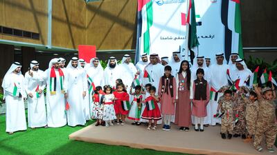 Emirates Post Group celebrate Flag Day 2017. November 2 2017. Photo Courtesy: Emirates Post Group