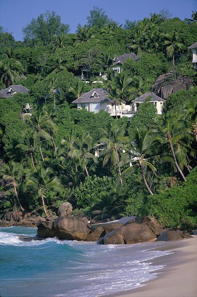 All villas have views of the Indian Ocean. Courtesy Banyan Tree Seychelles Resort & Spa
