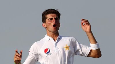 Shaheen Afridi starred for Pakistan A against England Lions. Chris Whiteoak / The National