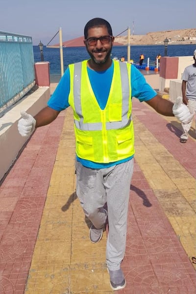 Amjad Alsanousi operates the only hotel in Haql. Courtesy Hayat Haql Hotel