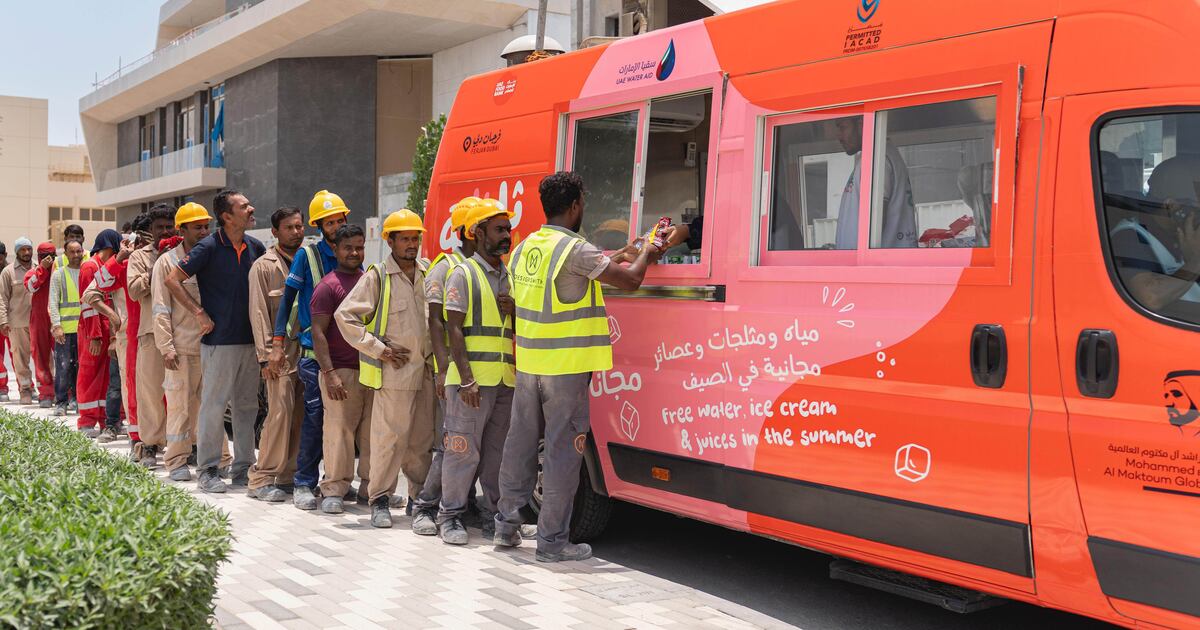 Al Freej Fridge returns to say thanks with drinks and ice creams for ...