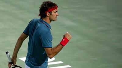 Roger Federer has won four previous times at Indian Wells, and will seek to begin a march to a fifth title beginning on Thursday March 6, 2014. Marwan Naamani / AFP