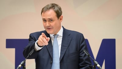 Leadership candidate Tom Tugendhat. Getty Images