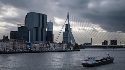 Muhammed Gohir Khan took a Eurostar train to Rotterdam in the Netherlands where he monitored his victim. AFP