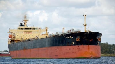 Columbia Shipmanagement said no allegations have been made against the crew of the Talara. Photo: Vesselfinder.com