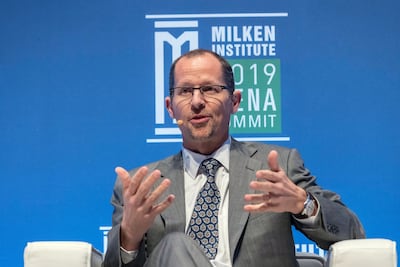 Jeff Maggioncalda, chief executive of US-based online learning platform Coursera. Photo: Antonie Robertson / The National