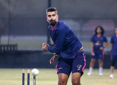 UAE women's team coach Ahmed Raza. Chris Whiteoak / The National