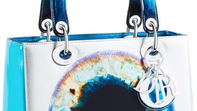 Marc Quinn’s bag design for Lady Dior. Courtesy of Dior