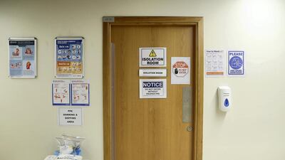 Only the patient and the nurse will be allowed inside the isolation ward.