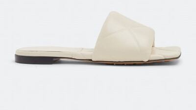 Lido sandal, Dh2,850, Bottega Veneta. Photo: Bottega Veneta