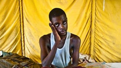 Ismail Mohamed Ishaaq, 21, lost a leg fighting security forces in Mogadishu. He is recovering in a government hospital.