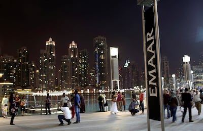 Developers such as Emaar use payment plan structures which help incentivise property to be handed over on time. Photo: Reuters