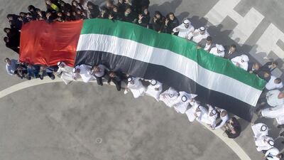 Dubai Media Office celebrates Flag Day. Courtesy DMO