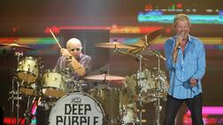 Drummer Ian Paice and singer Ian Gillan of Deep Purple at Rock in Rio Brasil 2024 in Rio de Janeiro. Getty Images