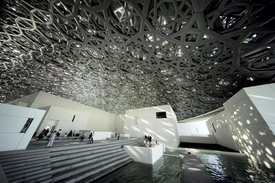 Louvre Abu Dhabi has been a relatively new addition to the landscape, and its architecture and collection are an amazing resource. Hamad I Mohammed / Reuters