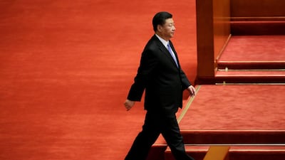 Chinese President Xi Jinping walks to deliver his speech at an event commemorating the 200th birth anniversary of Karl Marx, in Beijing, China. At the Great Hall of the People in Beijing on Friday, Xi said, "Writing Marxism onto the flag of the Chinese Communist Party was totally correct... Unceasingly promoting the sinification and modernisation of Marxism is totally correct." Jason Lee / Reuters