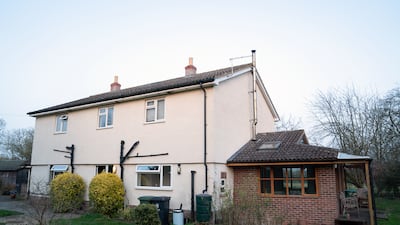 Mick Swinhoe's property in Caldecote near Cambridge which is the new home of the Starkova family.