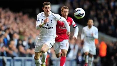 Gareth Bale has just returned to Tottenham Hotspur after two weeks of an ankle injury lay-off. Kerim Okten / EPA