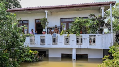Wellampitiya, on the outskirts of Colombo, is among many badly hit areas in Sri Lanka. AFP