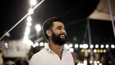 Zain Khan’s site lists artists for hire for events or restaurant bookings. Anna Nielsen for The National