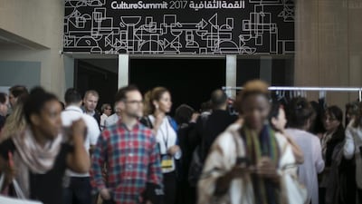 The Culture Summit 2017 concluded on Thursday. Mona Al Marzooqi / The National