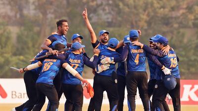 Central Punjab celebrate beating Balochistan in the final of the Pakistan Cup. Courtesy PCB