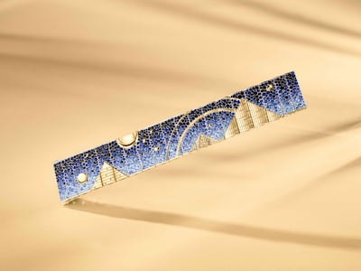 Van Cleef & Arpels revisits ancient Egypt in its Fascinating Egypt high jewellery collection, featuring 180 pieces inspired by pharaohs, pyramids, lotus flowers and hieroglyphs. Photo: Van Cleef & Arpels