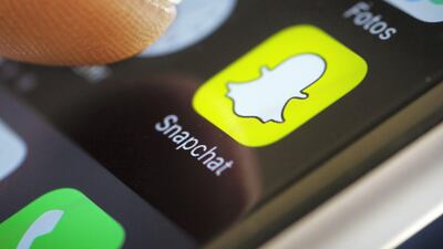 Parents are being advised to keep up to speed with what their children are doing on Snapchat and to ensure their accounts are secure. Thomas Trutschel