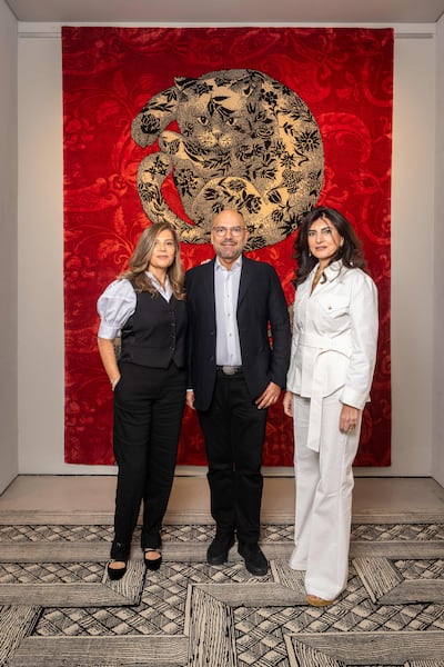 Iwan Maktabi has reinvented itself as a producer of original collections rather than simply a source of existing carpets. Photo: Iwan Maktabi