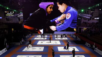 The UAE is becoming a force to reckon with in jiu-jitsu. Christopher Pike / The National