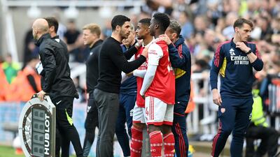 Reiss Nelson (On for Jesus 87’) N/A. Getty