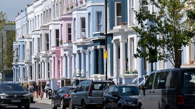 House prices in traditionally wealthy parts of west London such as the borough of Kensington and Chelsea fell in October. Mike Kemp/In Pictures via Getty Images