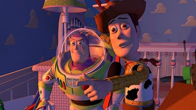 'Toy Story' (1995), Evelyn Lau, assistant features editor: The film follows Woody (Tom Hanks), a cowboy doll who belongs to a young boy named Andy (John Morris), who sees his position as Andy's favorite toy jeopardised when his parents buy him a Buzz Lightyear (Tim Allen) action figure. Even though the film is mostly for children, upon viewing it again as an adult, you'll definitely catch things you might have missed when you were younger.