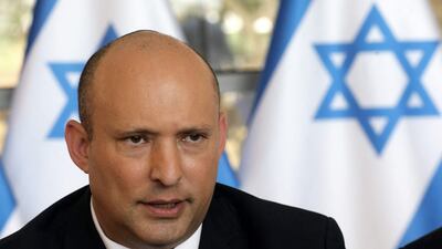 Israeli Prime Minister Naftali Bennett has sent a warning to the Iranian regime. AFP