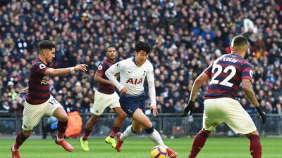 Right midfield: Heung-Min Son (Tottenham) – Two goals in two games since returning from the Asian Cup, a winner against Newcastle showing how important the Korean is. EPA