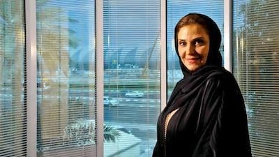 Diana Hamade, founder of International Advocate Legal Services, based in Dubai. Jaime Puebla / The National