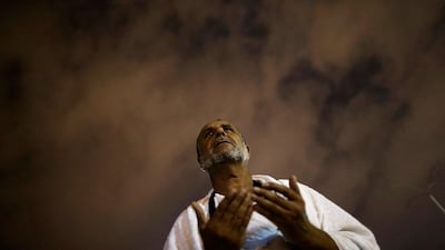 Saudi authorities say around 3.4 million pilgrims, some 1.7 million of them from abroad, have arrived in the holy cities of Mecca and Medina for this year's pilgrimage. Hassan Ammar / AP Photo