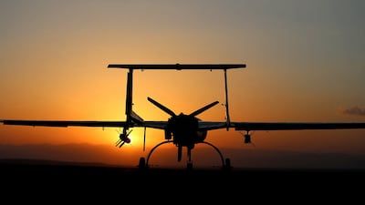 A drone during a military exercise in Iran. Reuters