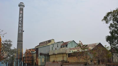 The Ten Drum culture village near Tainan is set in an old Japanese sugar factory. Photo by Rosemary Behan