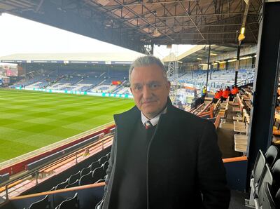 Luton Town CEO, Gary Sweet. Photo: Andy Mitten / The National